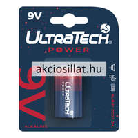 UltraTech UltraTech Power 9V Alkáli elem 1db