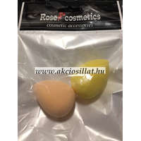 Rose Cosmetics Rose Cosmetics Kozmetikai szivacs 2 db-os színes csepp alakú