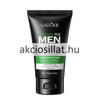 Sadoer Sadoer Designed For Men Cleanser Stylish Cool Oil Control férfi arctisztító 100g