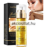 Sadoer Sadoer Body Highlighter Oil #02 Gold Csillámos Testápoló olaj 85ml
