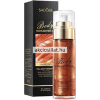 Sadoer Sadoer Body Highlighter Oil #03 Bronze Gold Csillámos Testápoló olaj 85ml