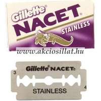 Gillette Gillette Nacet Stainless hagyományos borotvapenge 10db