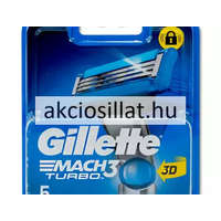 Gillette Gillette Mach3 Turbo borotvabetét 5db-os