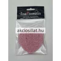 Rose Cosmetics Rose Cosmetics Kozmetikai Szivacs Szív 1 db