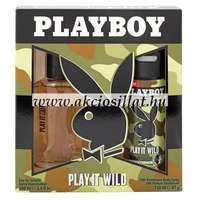 Playboy Playboy Play It Wild For Him Ajándékcsomag 100ml EDT+ 150ml Dezodor