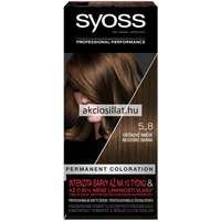 Syoss Syoss Color hajfesték 5-8 Mogyoró barna