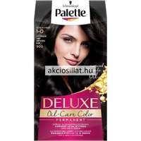 Schwarzkopf Schwarzkopf Palette Deluxe hajfesték 1-0(900) Mély természetes fekete