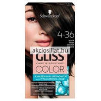 Schwarzkopf Schwarzkopf Gliss Color hajfesték 4-36 aranybarna