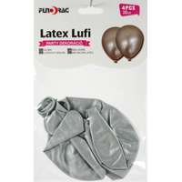  Lufi ezüst metál 4db 30cm 612939