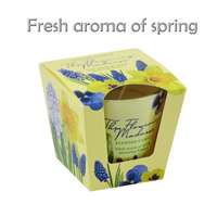  Illatgyertya pohárban Fresh aroma of spring 8,5cm