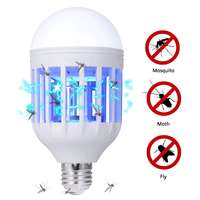  Elektromos szúnyogírtó LED izzó UV- fénnyel rovarirtó rovarcsapda Lámpa Zapp Light E27 60W
