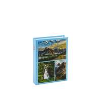  Fényképalbum hegyek kék 36db 10x15cm-es képhez DPH4636 WORLD-1 - Fényképalbum