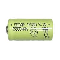  Akkumulátor Li-ion 16340 2800 mAh 3,7V - Cedar