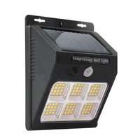  Vezeték nélküli Napelemes 96 LED fali lámpa fény-mozgásérzékelős - YX-601-96LED