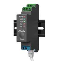 Shelly Shelly PRO 2 DIN-sínre szerelhető, 2 áramkörös, WiFi + Ethernet + Bluetooth kompatibilis okosrelé...