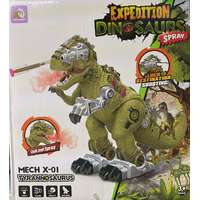  Elemes Expedition Dinosaurus Mech X-01 Tyrannosaurus Dínó mozog, világít No.3360 - Gyerek játék...