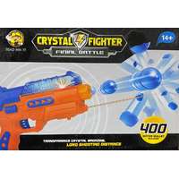  Műanyag Pisztoly Ledes Crystal Fighter 400 vizgolyós No.MY801 - Gyerek játék