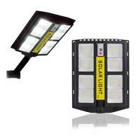  Vezeték nélküli Napelemes Brutál 800W 160 LED utcai fali lámpa fény-mozgásérzékelős távirányítóva...