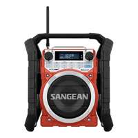 Sangean Sangean U-4 DBT BLACK DAB, FM-RDS, Bluetooth, Aux-in, strapabíró digitális rádió