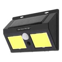  Vezeték nélküli Napelemes 20+20 COB LED fali lámpa fény-mozgásérzékelős - XF-6029A