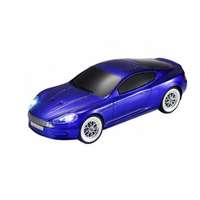  Aston Martin autó alakú hordozható vezeték nélküli Bluetooth LED hangszóró Akkus,Mp3,Rádió,USB, ...