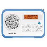 Sangean Sangean PR-D18W/B AM / FM-Sztereó szintézeres hordozható rádió (kék)