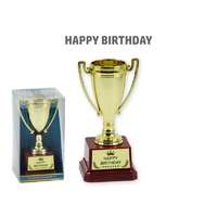  Győztes kupa Happy Birthday 14cm 03841