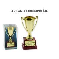  Győztes kupa Legjobb Apuka 14cm 03837