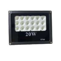  20W SMD LED Speciális reflektor fényvető hideg fehér SLIM Kültéri spotlámpa IP66 - L