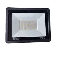  100W Ultra vékony 108 LED reflektor fényvető hideg fehér SLIM Kültéri spotlámpa IP66 - F