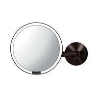 SimpleHuman simplehuman ST3023 20cm-es szenzoros fürdőszobai tükör 5x nagyítással (fix betáp 100-240V)