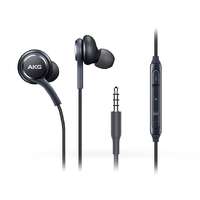  Samsung gyári sztereó felvevős fülhallgató - EO-IG955 tuned by AKG - 3,5 mm jack- fekete (ECO cso...