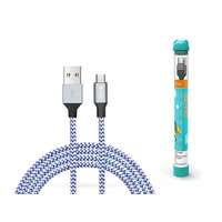  Devia USB - micro USB adat- és töltőkábel 1 m-es vezetékkel - Devia Tube for Android USB 2.4A ...