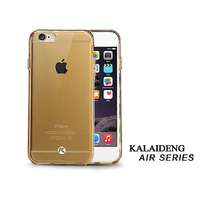  Apple iPhone 6 Plus szilikon hátlap üveg képernyővédó fóliával - Kalaideng Air Series - arany...