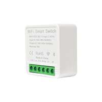 SmartWise SmartWise Mini BT (WiFi + Bluetooth) okosrelé (16A), vezetékes kapcsolóbemenettel, Bluetooth veze...