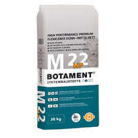 Botament Botament M 22 HP prémium flex ragasztó 2-20mm rétegvastagságig 20kg Szürke