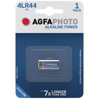 AgfaPhoto AGFAPHOTO Alkáli riasztóelem 4LR44 (1db/bliszter)