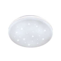Eglo Frania-S Led mennyezeti lámpa 11,5 W 28 cm fehér/kristály