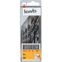 KWB KWB Premium CrV 2 Hengeres befogású fafúrószár készlet 5 darabos