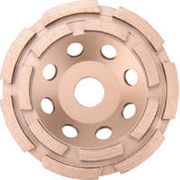 EXTOL Industrial EXTOL Industrial Gyémántcsiszoló korong, 125mm*22,2mm, kétsoros