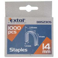 EXTOL Premium EXTOL Premium U-szeg profi tűzőgéphez (7,55*0,52*1,2mm) 14mm 1000db