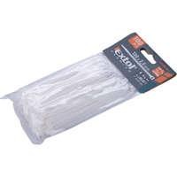 EXTOL Premium EXTOL Premium Kábelkötegelő 2,5*100mm fehér 100db/csom