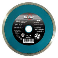 Flexmann FLEXMANN For Cut gyémánttárcsa Uni Speed 125*1,9*7*22,2mm folyamatos élű, kerámia, csempe