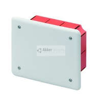 Gewiss GEWISS Süllyesztett kötődoboz DIN sínnel téglalap 118*96*50mm műanyag-piros