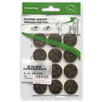 csúsztatófilc öntap.Ř22 barna (12db) - JKH