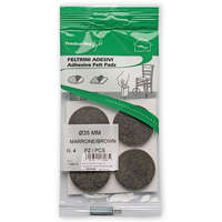 csúsztatófilc öntap.Ř35 barna (4db) - JKH