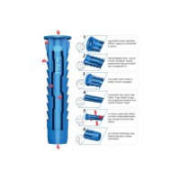 DÜBEL4ALL-06... Rawlplug nagyteljesítményű univerzális nylon döbel 6*30(100db/doboz)
