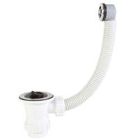 Styron STYRON Egymedencés mosogató leeresztőszelep, kör túlfolyóval