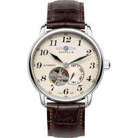 Zeppelin 7666-5 Open Heart Count Férfi karóra