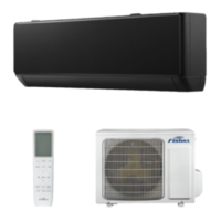 Fisher Black FSAIF-BL-181FE3 / FSOAIF-BL-181FE3 oldalfali mono split klíma 5.1 kW